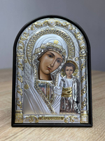 Казанская БМ, икона арочная, пластик 96х138