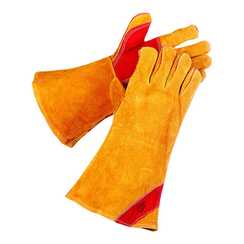 Краги ВОСТОЧНЫЕ ТИГРЫ G128 (РУС) (размер 11) желтые с красным