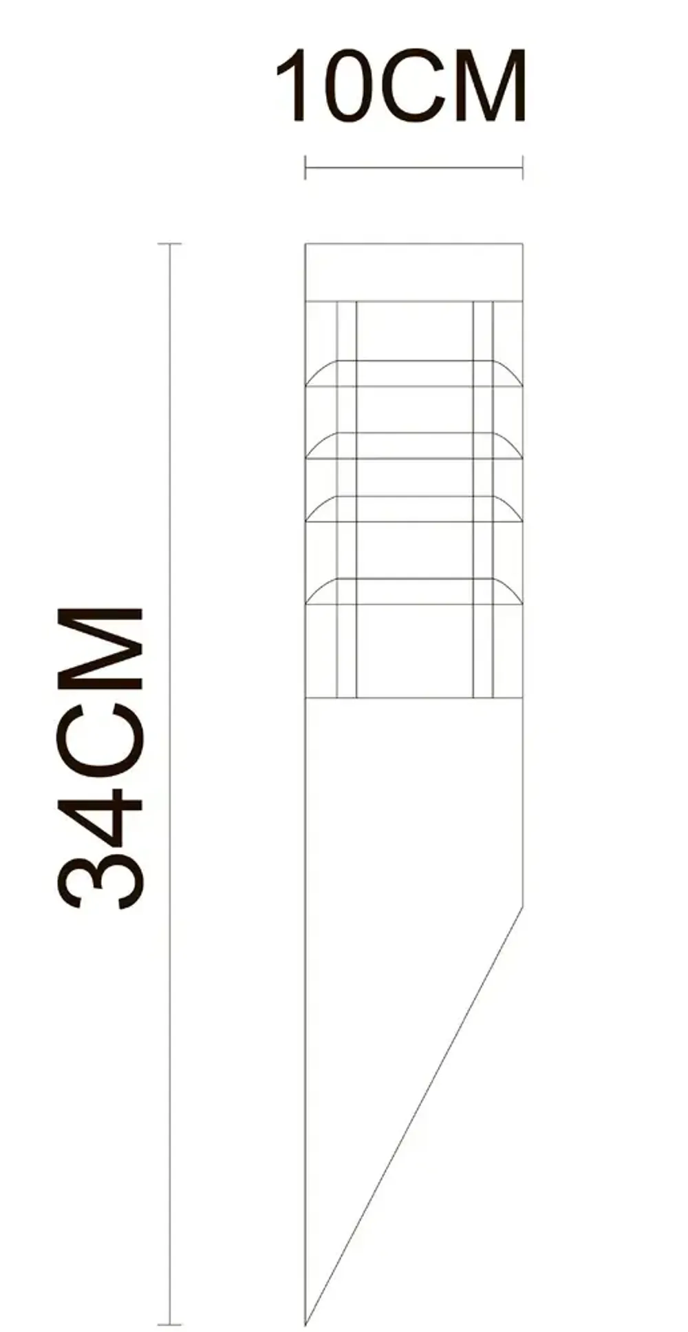 Уличный настенный светильник Arte Lamp