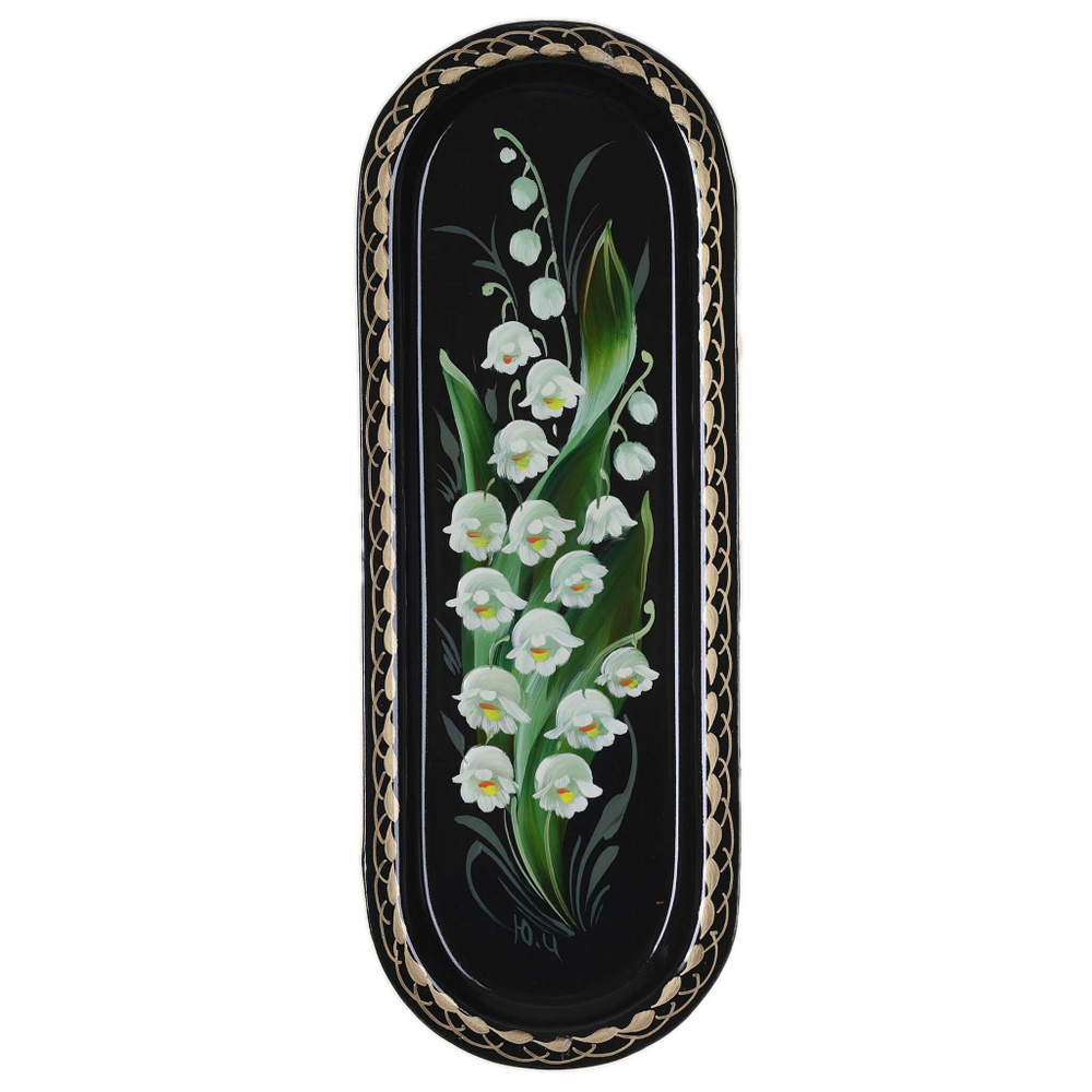 Zhostovo metal tray A4D070425365