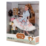 Кукла тип Модель на шарнирах с акессуарами, коробка QJ141B