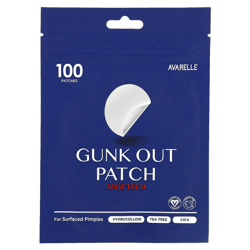 Avarelle, Gunk Out Patch, патч для кожи, 100 шт.