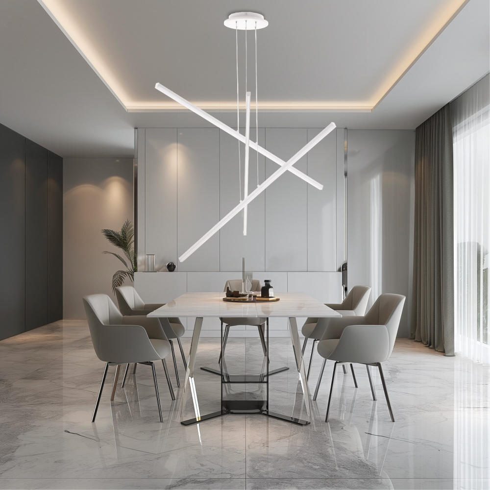 Citilux Trent CL203730 LED Люстра подвесная с пультом Белая