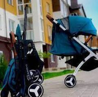 Коляски Yoya Plus Коляска зеленая №2 — 9-0428