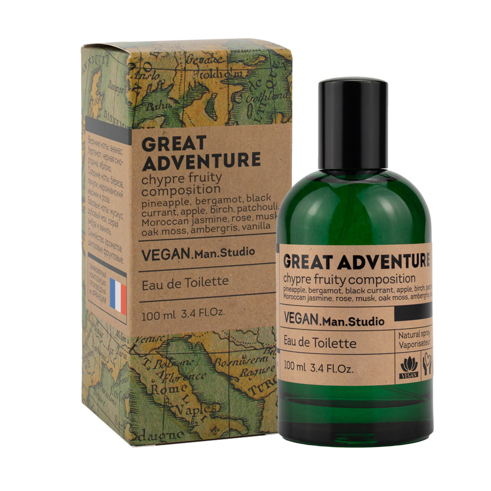 Вода туалетная Vegan Man Studio Great Adventure (Веган Мэн Студио Грэйт Адвенча) - 100ml for men