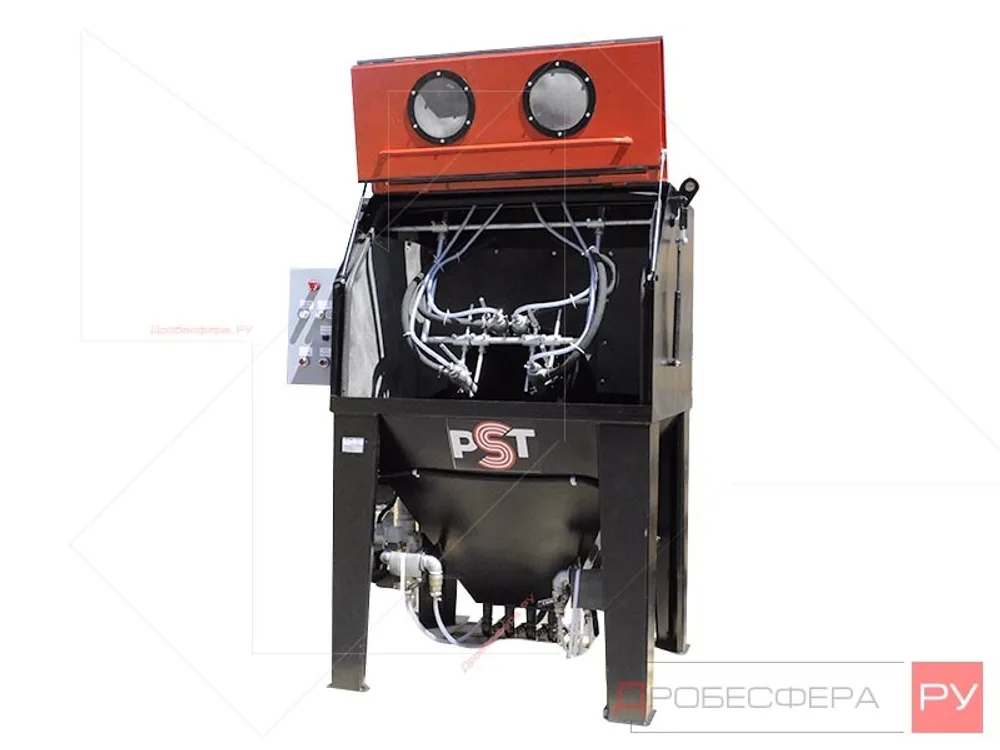 Пескоструйная камера PST КСО-110-И-М-М с очистным барабаном