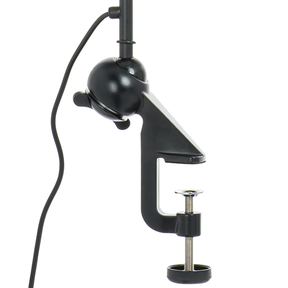 765927 Настольная лампа LOFT 1х40W E14 ЧЕРНЫЙ