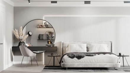 Реечная стеновая панель МДФ матовая 65х16х2800мм