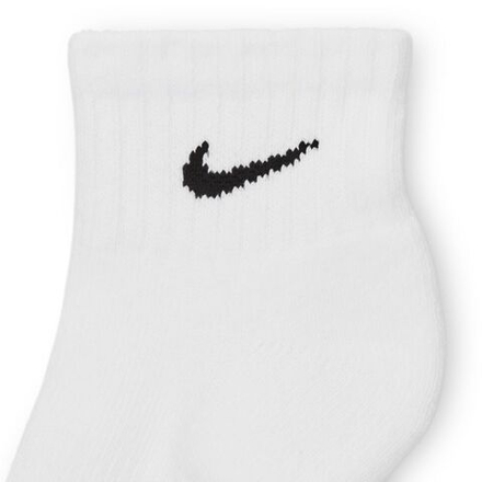 Теннисные носки Nike Everyday One Quarter 6P - white/black