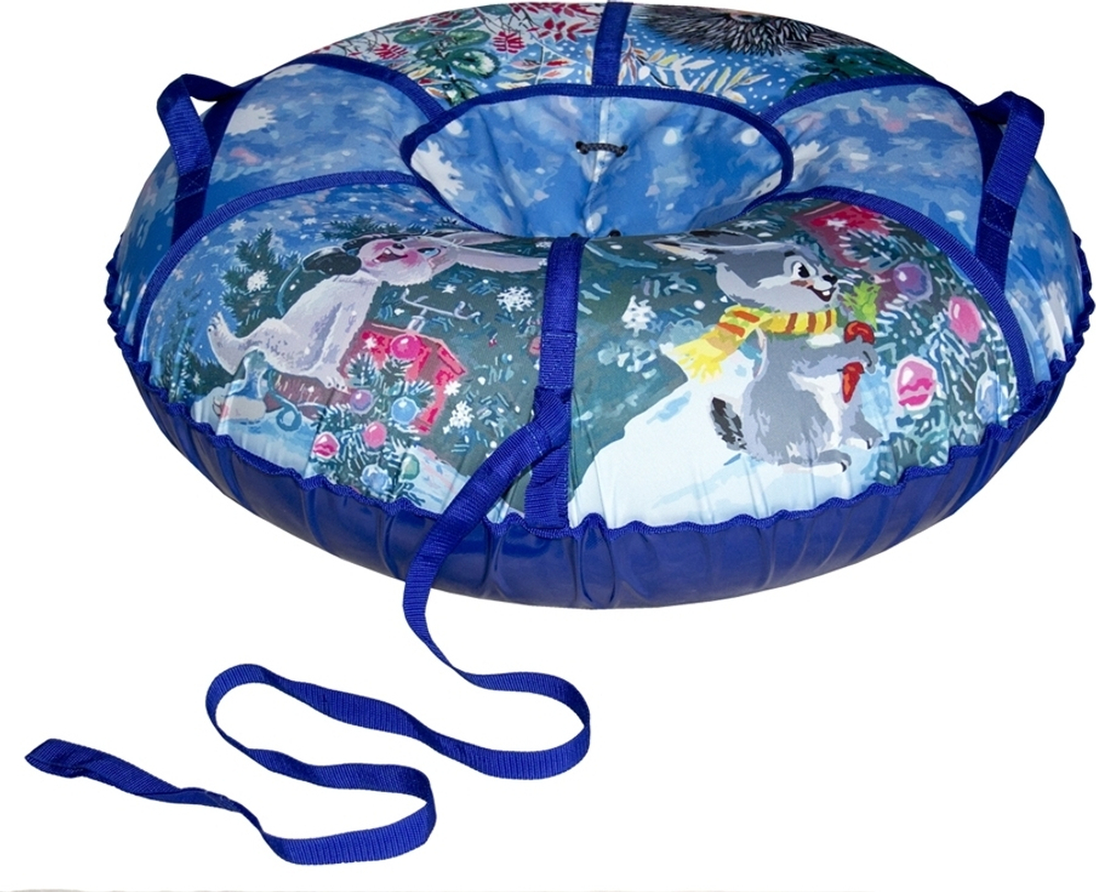 Тюбинг Санки-Ватрушка Prival Зверята 95 см с камерой