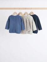 Джемпер для малышей Next Q96-783, 4 шт., Голубой, Белый