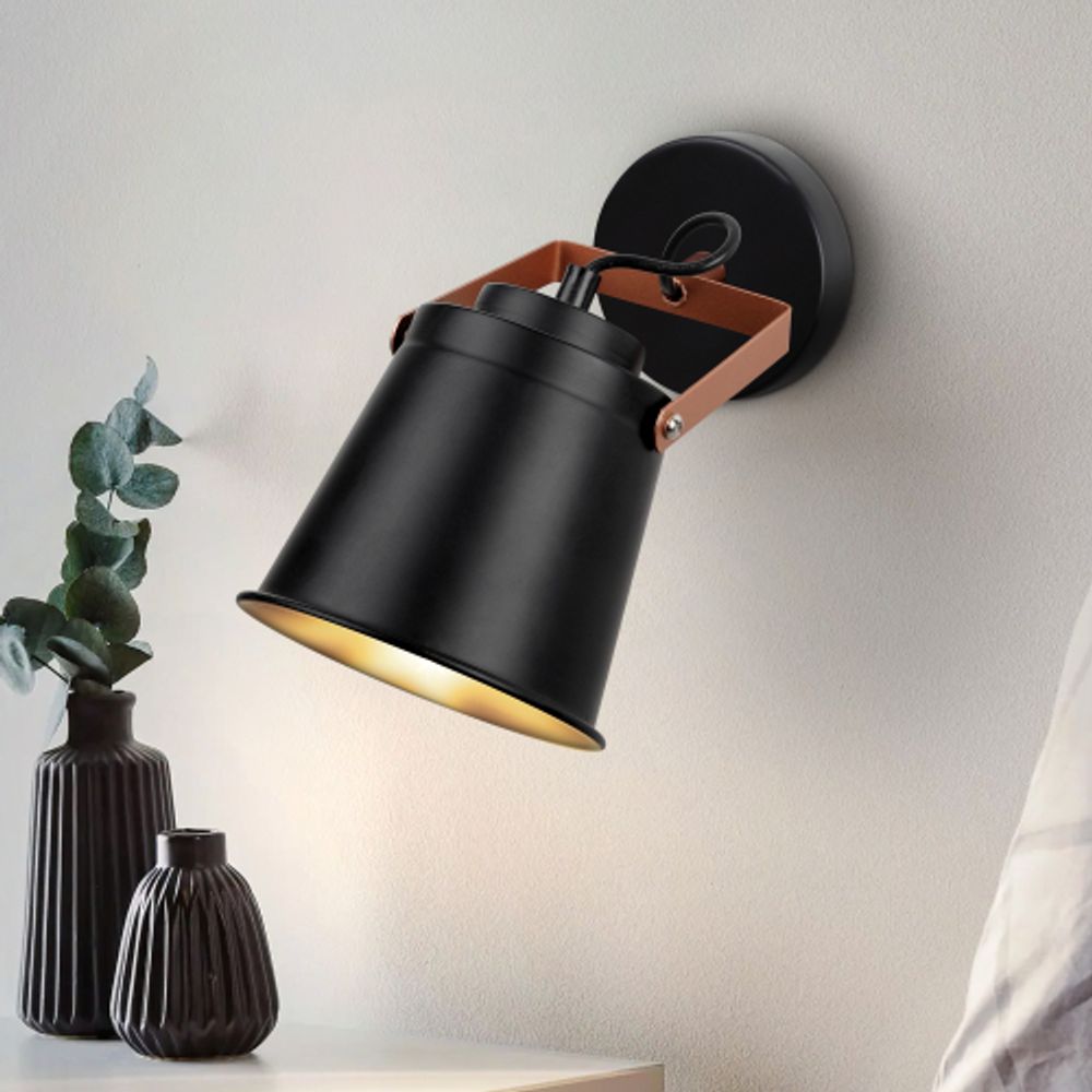 Светильник настенно-потолочный спот Rivoli Acuto 7015-701 1 х Е27 40 Вт поворотный уценка | Rivoli