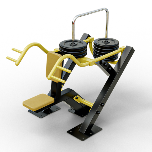 Уличный тренажер №78, "Жим вверх", 1700*1100*1550 мм.