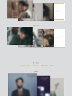Альбом JUNG KOOK (BTS) - GOLDEN 3 Version SET