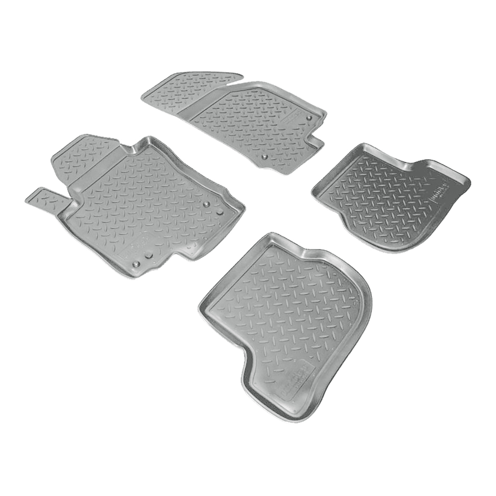 Ковры в салон Norplast/Unidec для Volkswagen Golf V (2003-2009), Серый, арт.NPL-Po-95-15-G