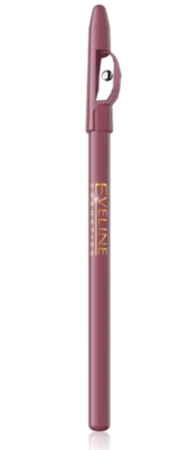 "EVELINE" Контурный карандаш д/губ №18 /LIGHT PLUM/*6*