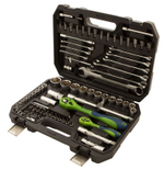 Аренда Набор инструментов 82 предмета, CrV, 1/2", 1/4" СИБРТЕХ 13514