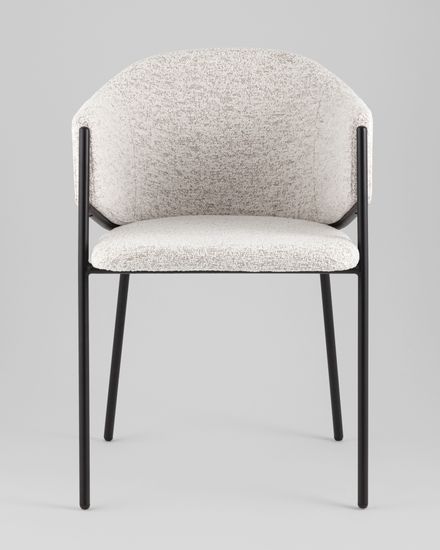 Стул обеденный Sheep букле бело-серый