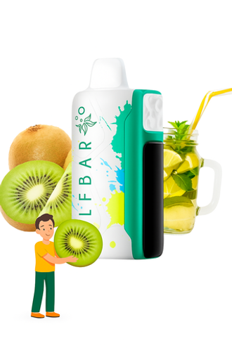 ELF BAR SOUR KING - Sour Kiwi Lemonade (5% nic)