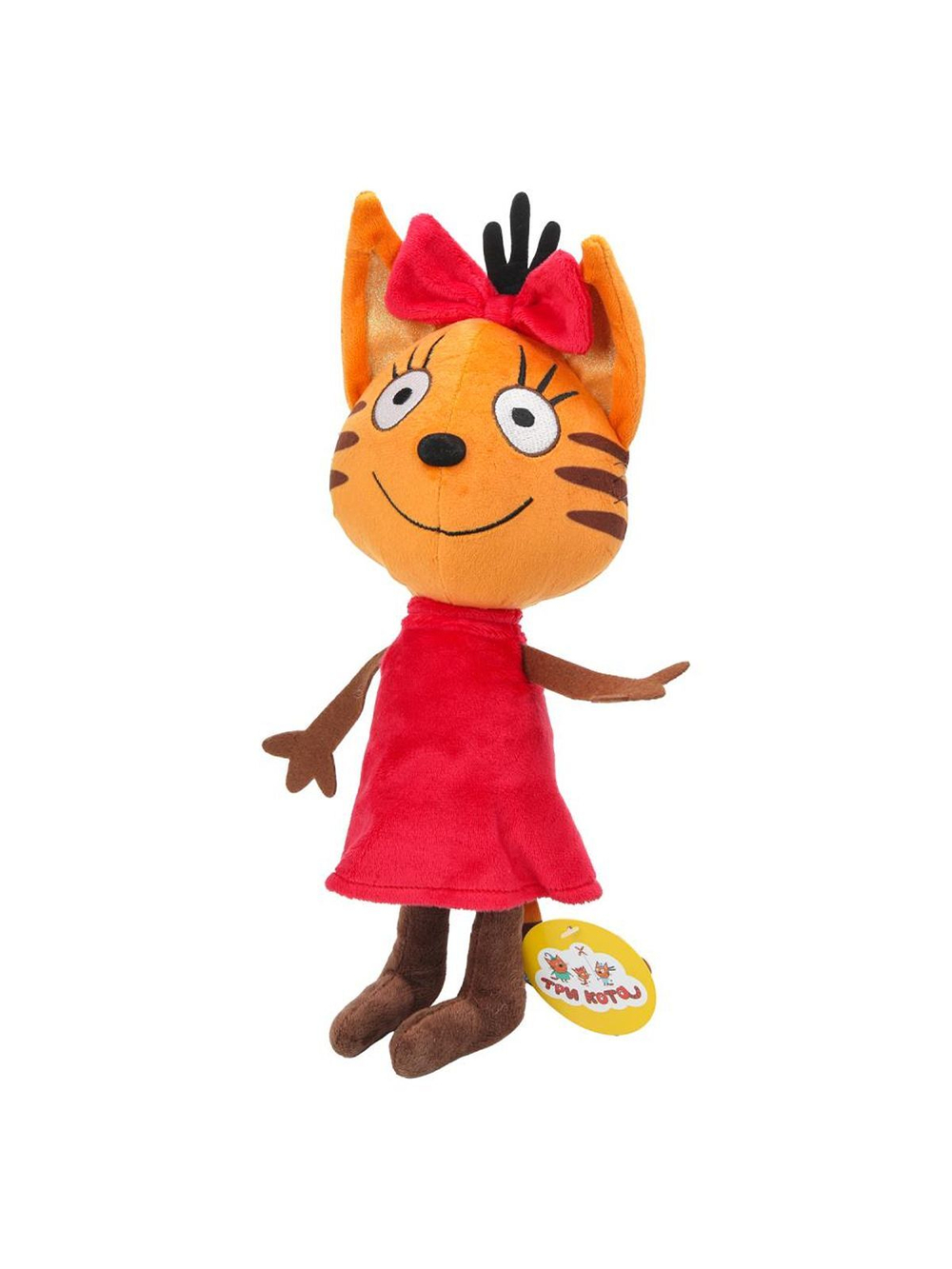 Игрушка мягкая  Кот Карамелька 30см, без чипа