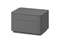 Тумба прикроватная Tammi 2 ящика ширина 60 см (серый)