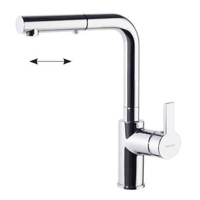 Смеситель для кухни с выдвижной лейкой RS-Q 931902H1