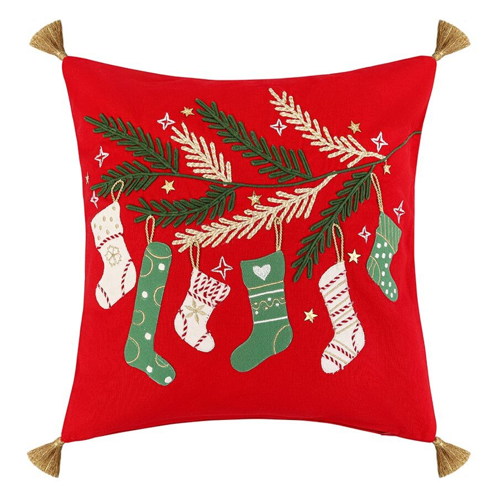 Чехол на подушку winter wishes из коллекции new year essential, 45х45 см