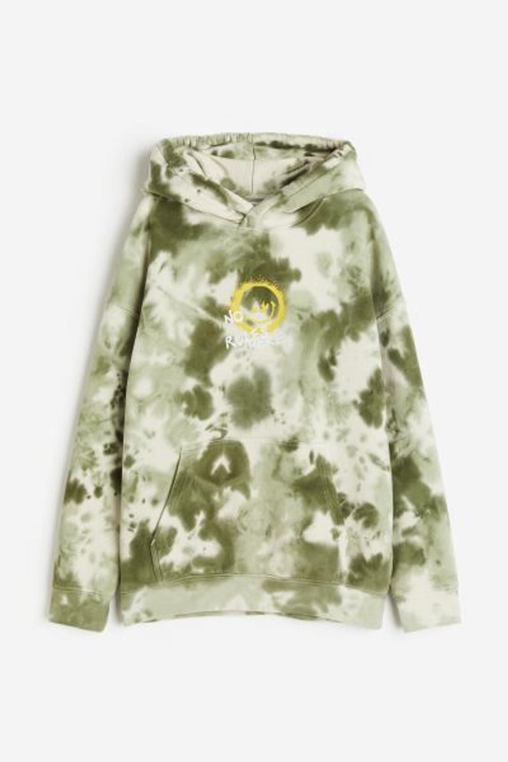 H&M Толстовка с капюшоном, хаки