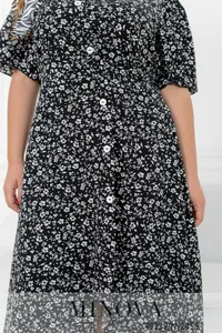 Платье 2455-черный Minova