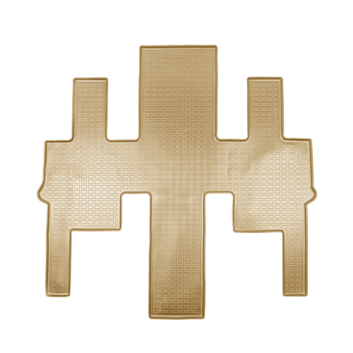 Ковры в салон Norplast/Unidec для Hyundai Staria (2021-)Полиуретан,Бежевый,3 ряд 7 мест арт.NPA00-C31-662-B