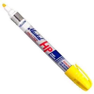 Маркер антикоррозийный с краской Markal Pro-Line HP 3мм. YELLOW