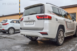 Фаркоп с унив. электрикой Smart, съемный квадрат, для Toyota LC 300 2021- (паспорт и сертификат) ПТ ГРУПП.TLT-21-991122.00