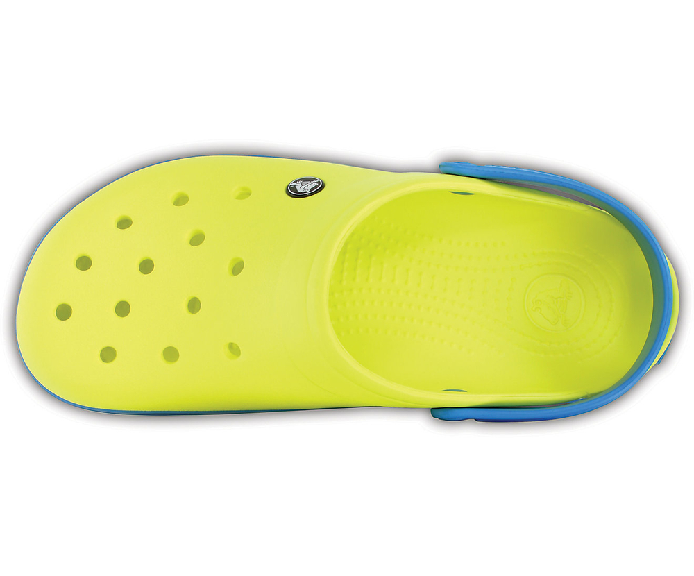 Сабо Crocs Crocband Tennis Ball Green/Ocean