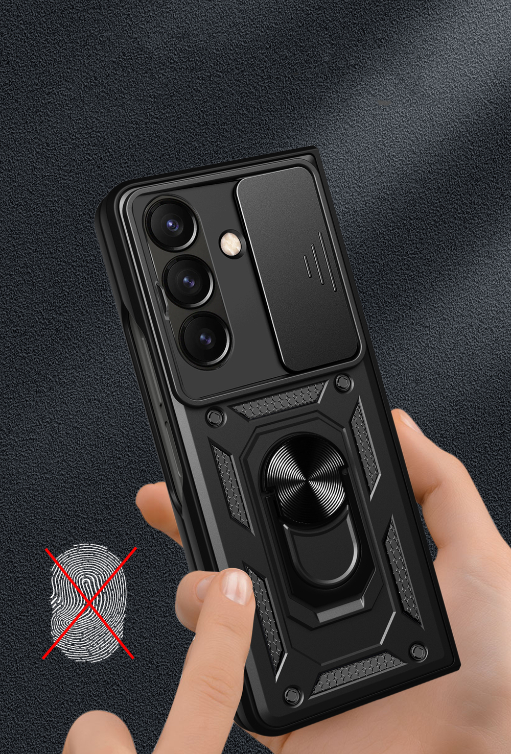 Чехол с кольцом Bumper Case для Samsung Galaxy Z Fold 7