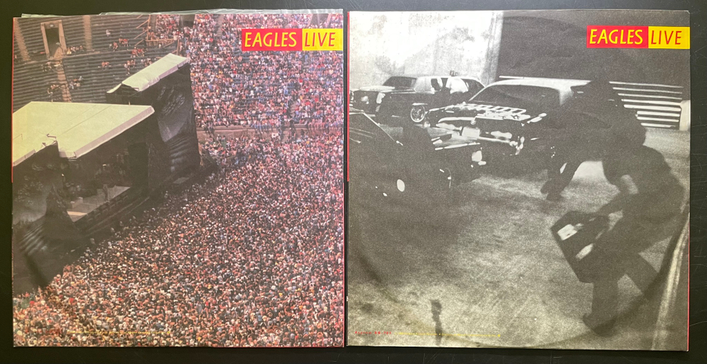 Eagles – Eagles Live 2LP (Япония 1980г.)