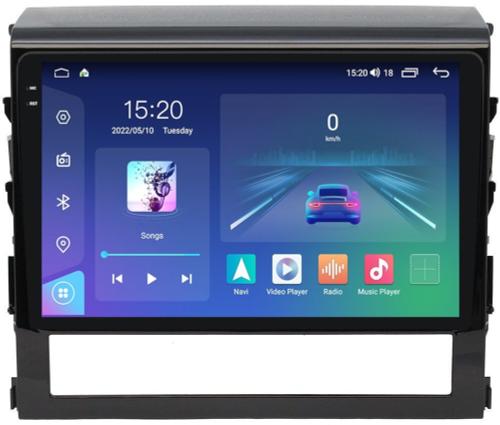 Магнитола для Toyota Land Cruiser 200 2015-2021 (без JBL) - Parafar PF567U2K на Android 13, Быстрая, QLED+2K, CarPlay, 4G SIM-слот