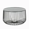 Кофейный столик Flat cage диаметр 65