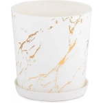 Горшок цв. Мрамор 1,8л (комплект 30 шт)