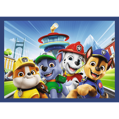 Pazl \ Puzzle \ Пазлы Puzzles - "4x88" - Trefl Premium Plus Kids - Dog Guard / Viacom PAW Patrol