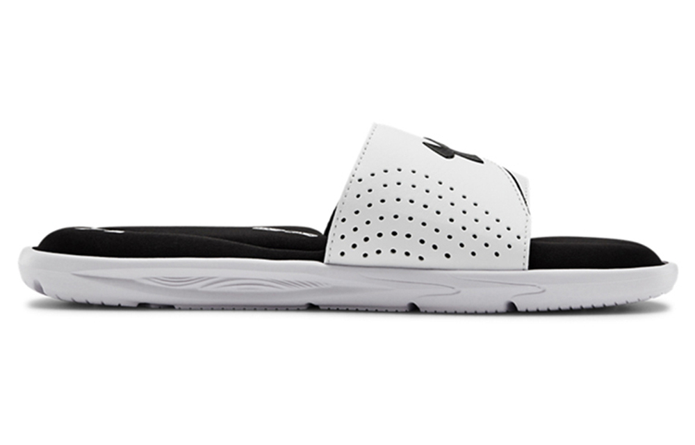 Under Armour Ignite VI comfortable non-slip anti-wear slippers men's white