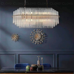 Люстра Cloyd VACOMBE-B C14 / шир. 100 см - латунь (арт.10781)