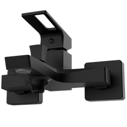 Смеситель для ванны с душем STWORKI Хедмарк S38100BK матовый чёрный