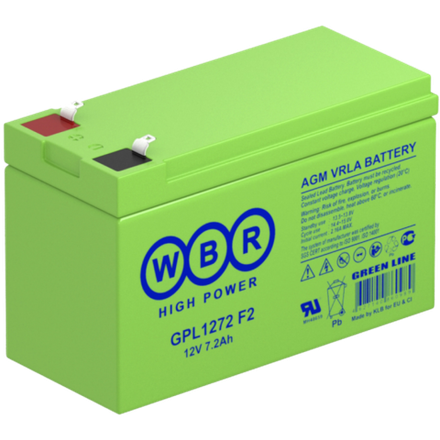 Аккумулятор WBR GPL1272 F2