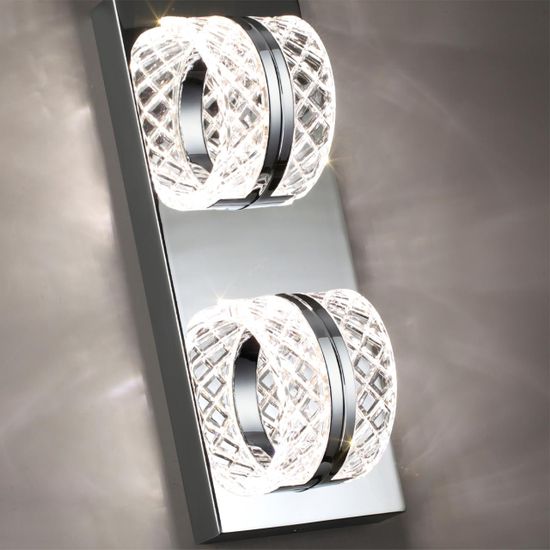 5029/8WL L-VISION ODL24 573 хром/металл/акрил Бра LED 8W 4000K 415лм MIRAGE