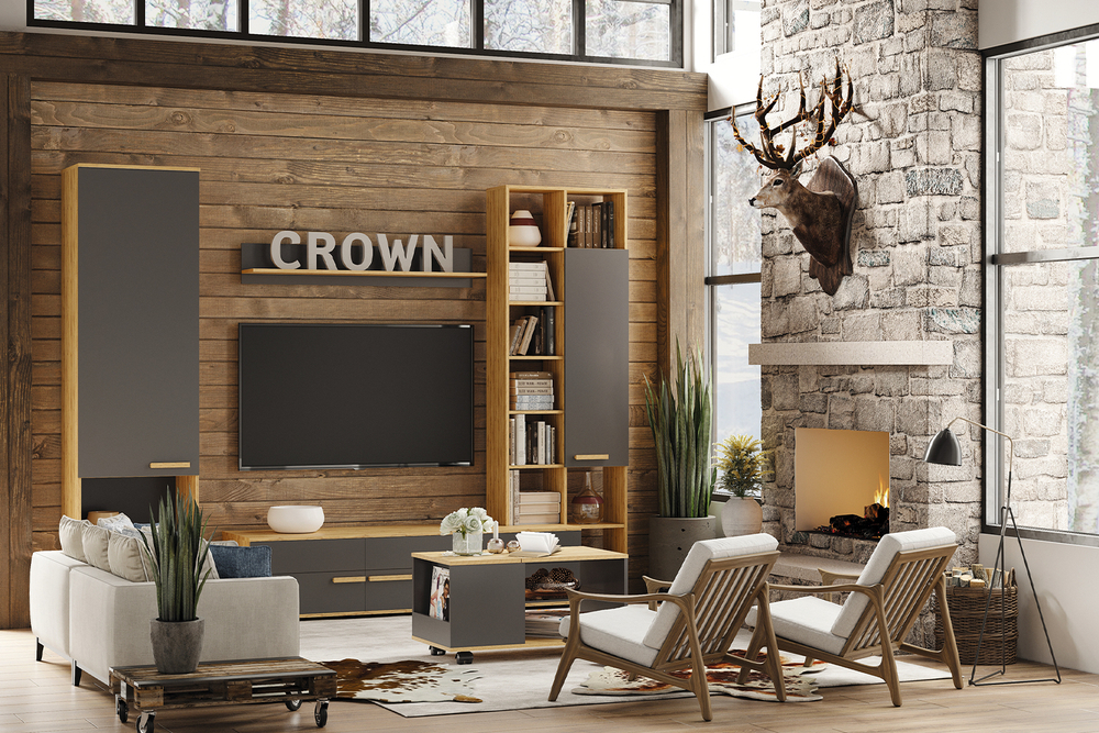 Гостиная модульная Crown. Комплект 1