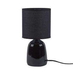 UML-B305 E14 BLACK Светильник настольный декоративный под лампу Е14. 40W. Механический выключатель. Черный. ТМ Uniel