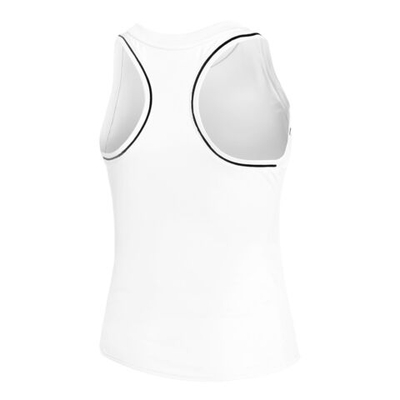 Женская теннисная майка ASICS Piping Tank Top Women - White, Black