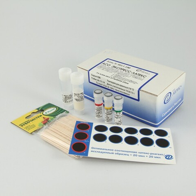 Стрептолизин-О (АСО),экспресс-латекс, 100опр.,303.1.100, Абрис, уп.