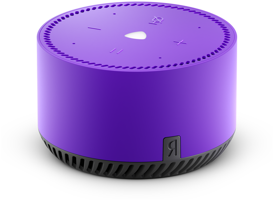 Умная колонка Яндекс.Станция Лайт, ультрафиолет