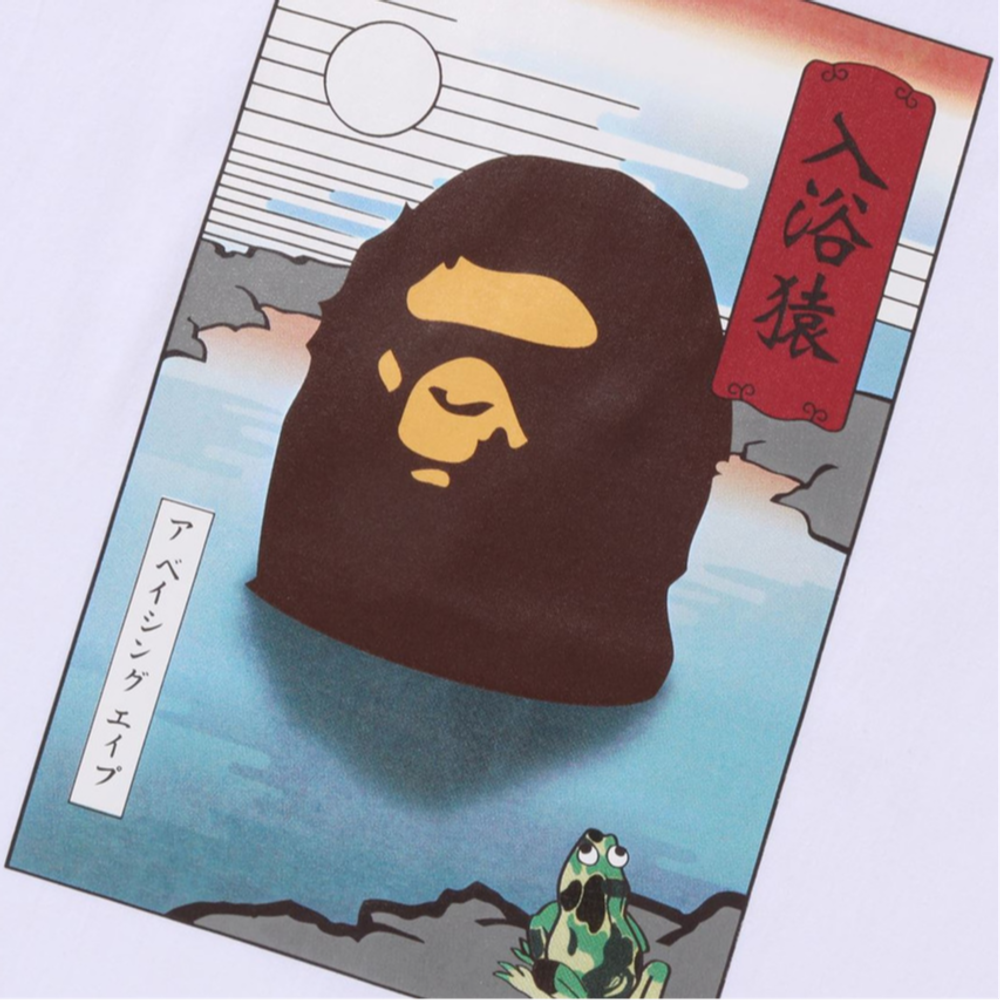 A Bathing Ape Japan Exclusive Japan Souvenir 1 Tee белый